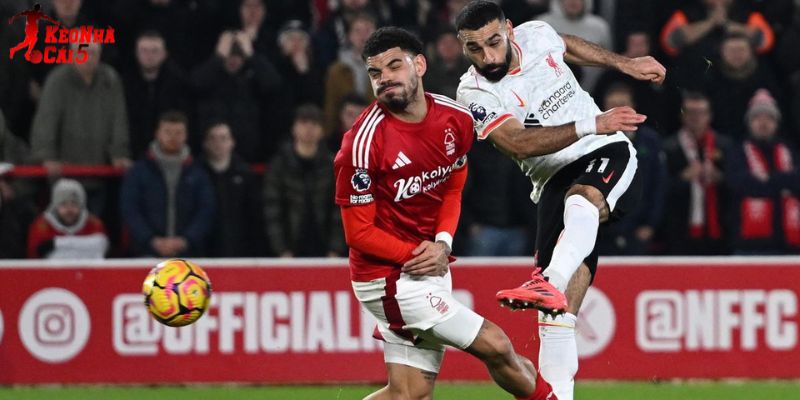 Nottingham vs Liverpool có phong độ trái ngược nhau