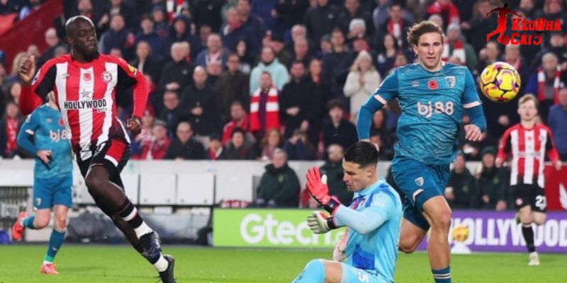 Bournemouth vs Brentford ủng hộ cho đội khách